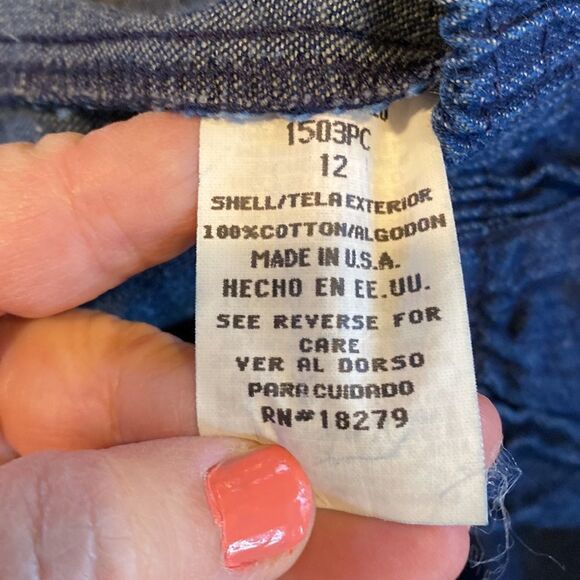 Sag Harbor Stretch Waistband Tapered Legs Denim Pull-on Jeans Size 12 - Picture 9 of 10